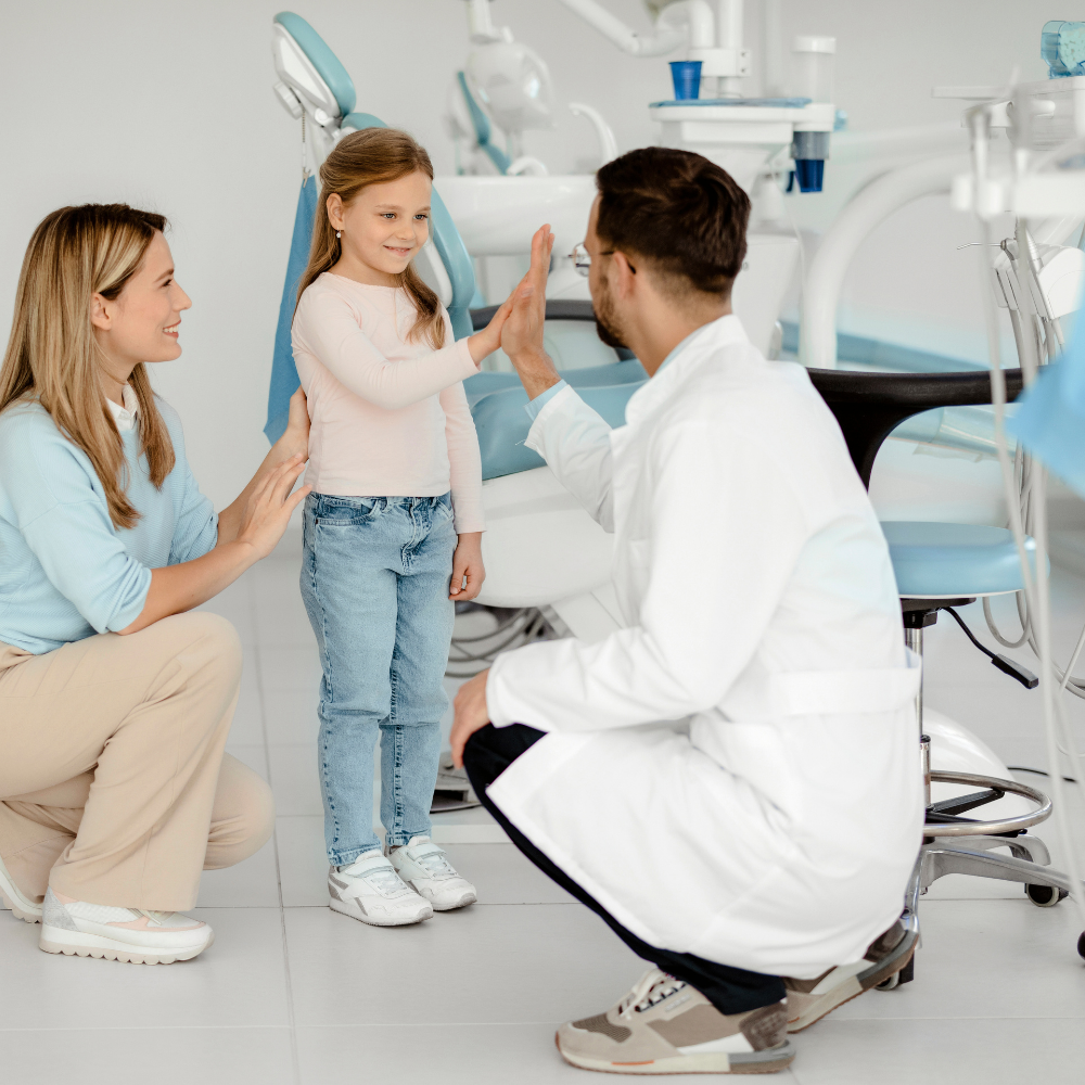 Blue & Orange Kids Photo Dental Appointment Instagram Post (2)